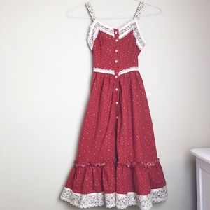 Gunne Sax Vintage Prairie Dress